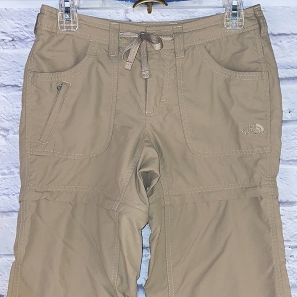North Face Horizon II Convertible Zip Off Outdoor Athletic Nylon Pants Shorts - Picture 5 of 16